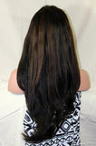 20" Dark Brown with Highlights Lace Front